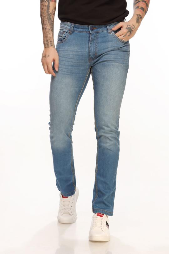 Blue Stone Washed Jeans